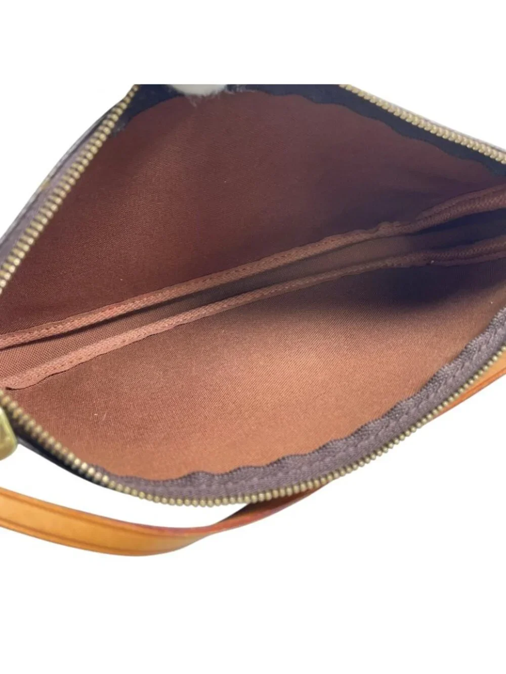 Louis Vuitton Pouch Monogram Canvas Brown